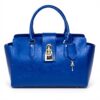 Sac deux poignées Patrizia Pepe bleu mode femme élégant