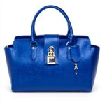 Sac deux poignées Patrizia Pepe bleu mode femme élégant