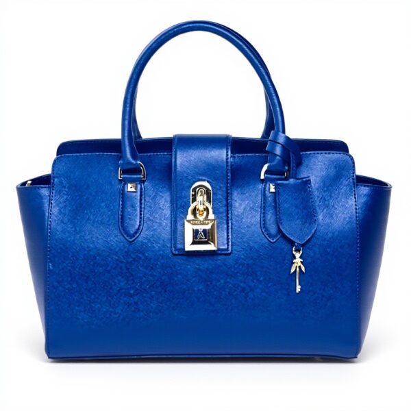 Sac deux poignées Patrizia Pepe bleu mode femme élégant