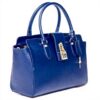Sac deux poignées Patrizia Pepe bleu mode femme élégant