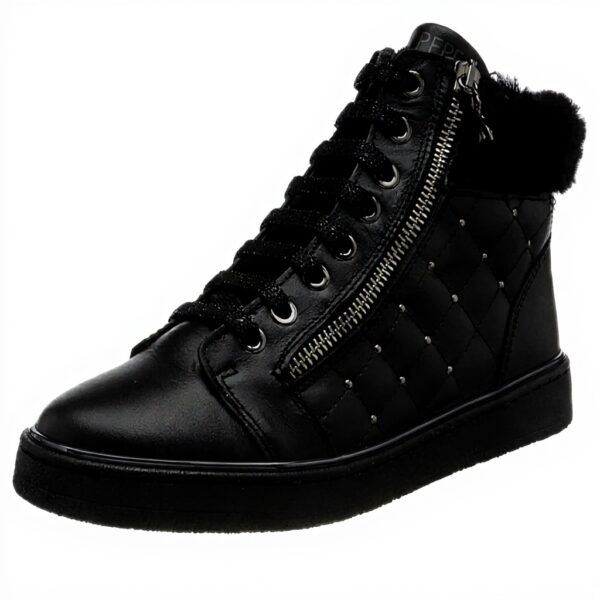 Baskets mode femme Patrizia Pepe cuir talon plateforme