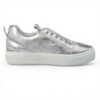 Baskets Femme PATRIZIA PEPE Cuir Respirant Argent Silver