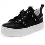 Baskets mode femme Patrizia Pepe cuir respirant