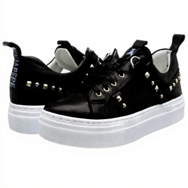 Baskets mode femme Patrizia Pepe cuir respirant