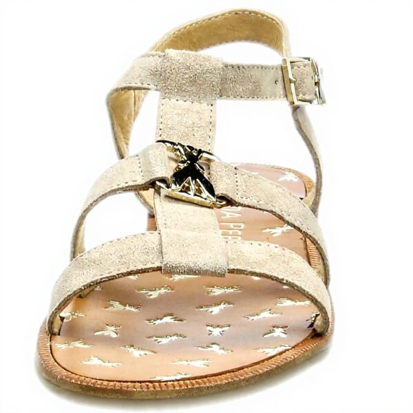 Sandale Femme PATRIZIA PEPE Cuir Respirant Or PPJ71