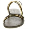 Sandale Femme PATRIZIA PEPE Cuir Noir PPJ75