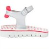 Sandale fille Patrizia Pepe cuir respirant PPJ70