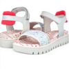 Sandale fille Patrizia Pepe cuir respirant PPJ70