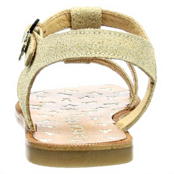 Sandale fille PPJ71.02 Patrizia Pepe cuir respirant rose