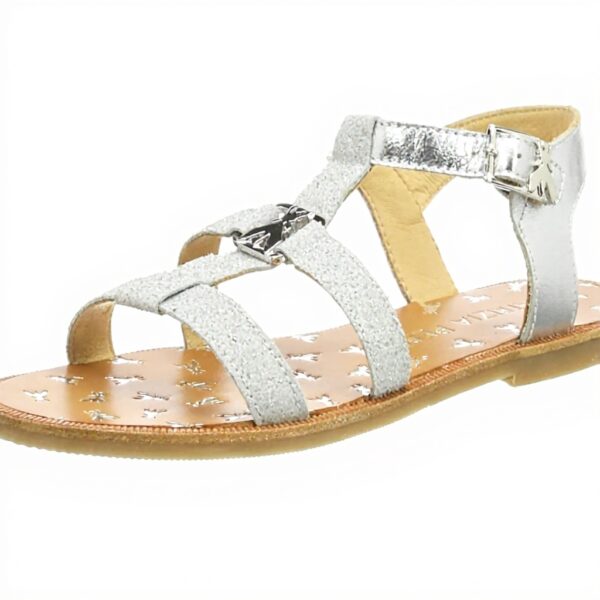 Sandale fille PPJ71.02 Patrizia Pepe cuir respirant rose