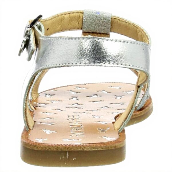 Sandale fille PPJ71.02 Patrizia Pepe cuir respirant rose