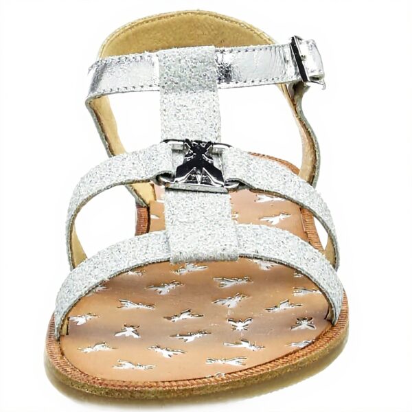 Sandale fille PPJ71.02 Patrizia Pepe cuir respirant rose