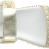 Sandale fille Patrizia Pepe PPJ82 cuir respirant or-4