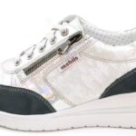Mephisto Sneakers Femmes Cuir Baskets Mode Noir Bleu Marine-0