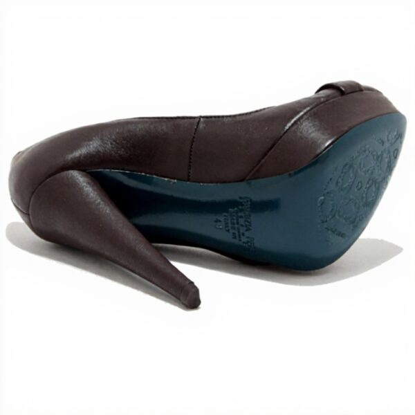 Escarpins Patrizia Pepe femme talon aiguille marron