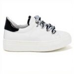 Baskets enfant Patrizia Pepe Blanc cuir synthétique PPJ12