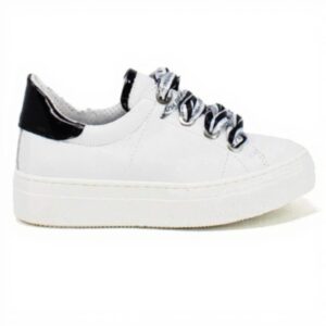Baskets enfant Patrizia Pepe Blanc cuir synthétique PPJ12