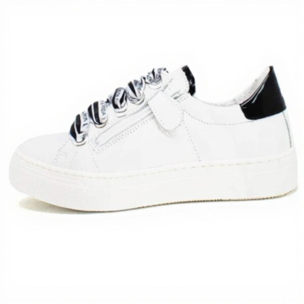 Baskets enfant Patrizia Pepe Blanc cuir synthétique PPJ12