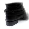 Bottes cuir Patrizia Pepe femme talon bloc noir genou
