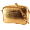 Sac bandoulière Patrizia Pepe Petit Cuir Solar Gold