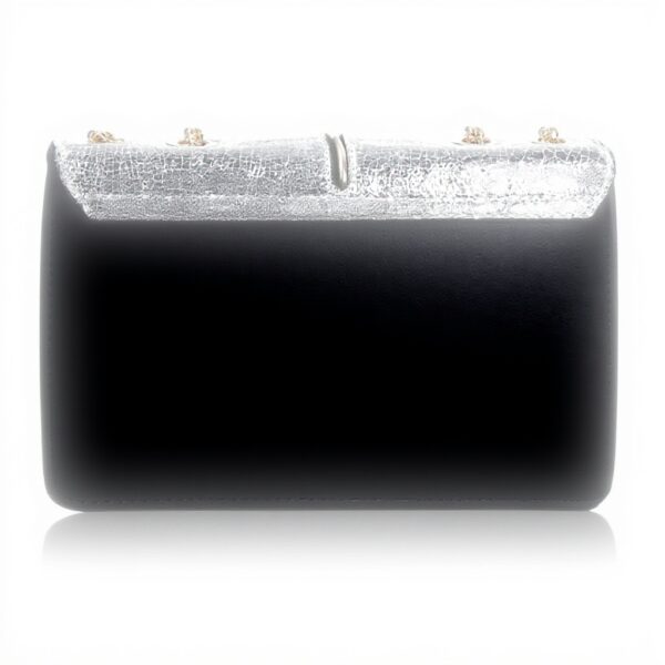 Sac bandoulière cuir Patrizia Pepe Fantasy Shiny 20 cm