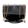 Sac bandoulière cuir Patrizia Pepe Fantasy Shiny 20 cm