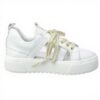 Baskets Patrizia Pepe Femme PPJ59 Cuir Blanc Taille 39-41