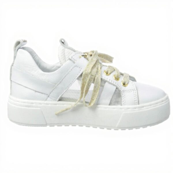 Baskets Patrizia Pepe Femme PPJ59 Cuir Blanc Taille 39-41