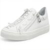 Baskets Patrizia Pepe Fille Cuir Respirant Noir Blanc