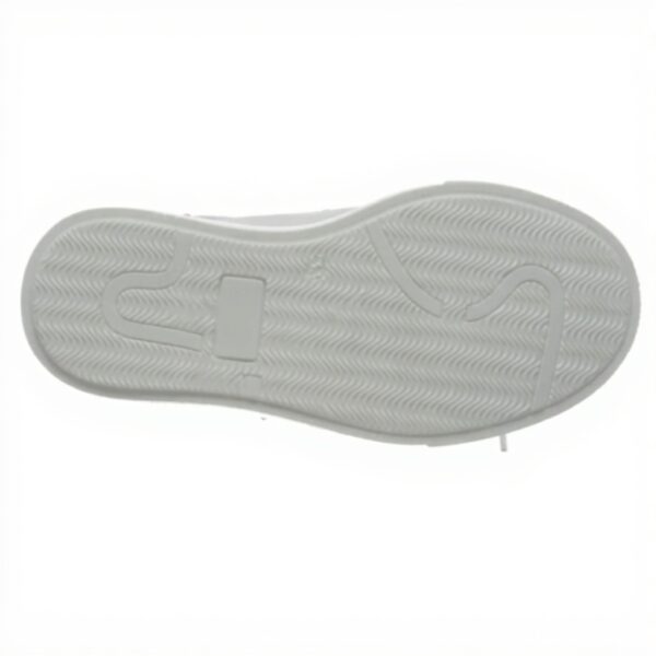 Baskets Patrizia Pepe Fille Cuir Respirant Noir Blanc