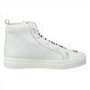 Baskets Patrizia Pepe Fille PPJ501 Cuir Respirant Gris Blanc