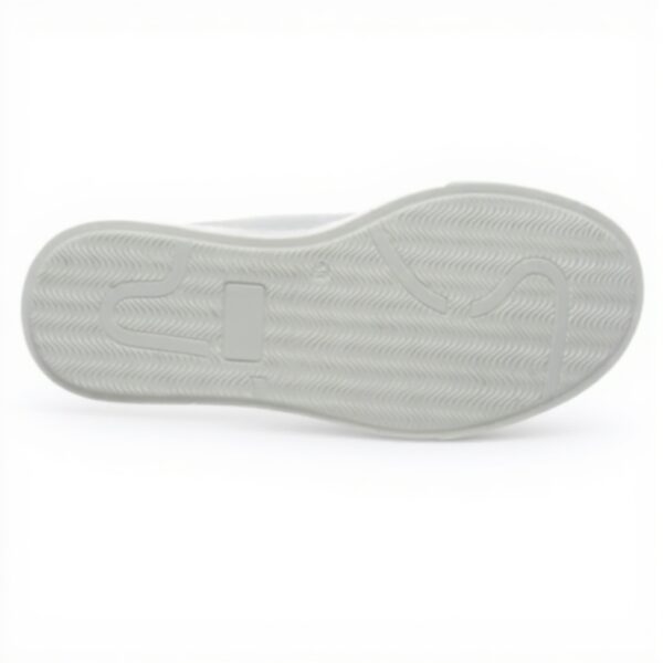 Baskets Patrizia Pepe Fille PPJ501 Cuir Respirant Gris Blanc