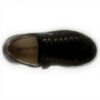 Baskets Patrizia Pepe Fille Noir Gris Cuir Respirant Confort