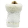 Baskets Patrizia Pepe Fille Cuir Confort Noir Blanc Taille