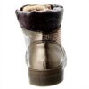 Baskets Patrizia Pepe Fille Cuir Noir Confortable