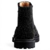 Patrizia Pepe Bottine Chelsea fille cuir noir PPJ548