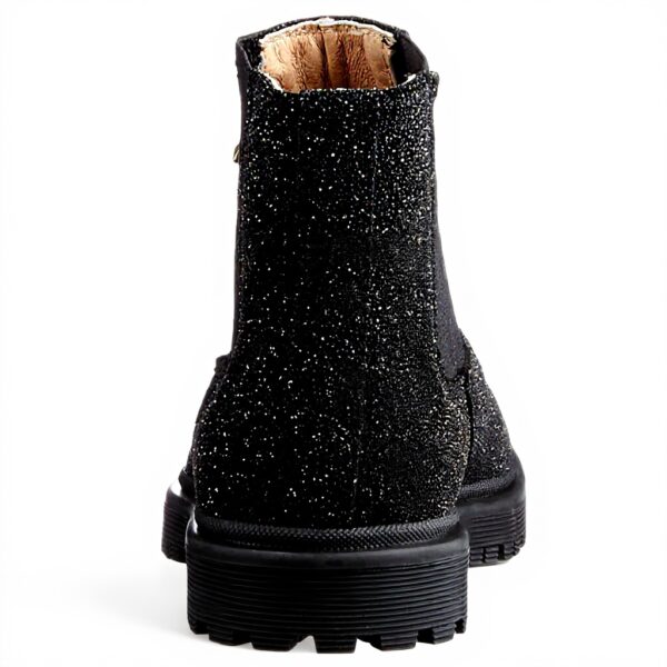Patrizia Pepe Bottine Chelsea fille cuir noir PPJ548