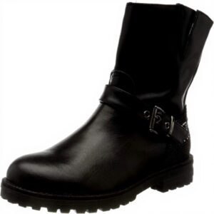 Bottes fille Patrizia Pepe cuir respirant fermeture éclair