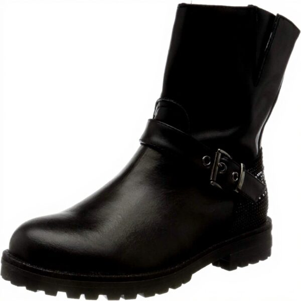 Bottes fille Patrizia Pepe cuir respirant fermeture éclair