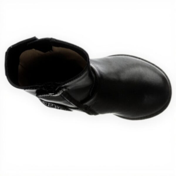 Bottes fille Patrizia Pepe cuir respirant fermeture éclair