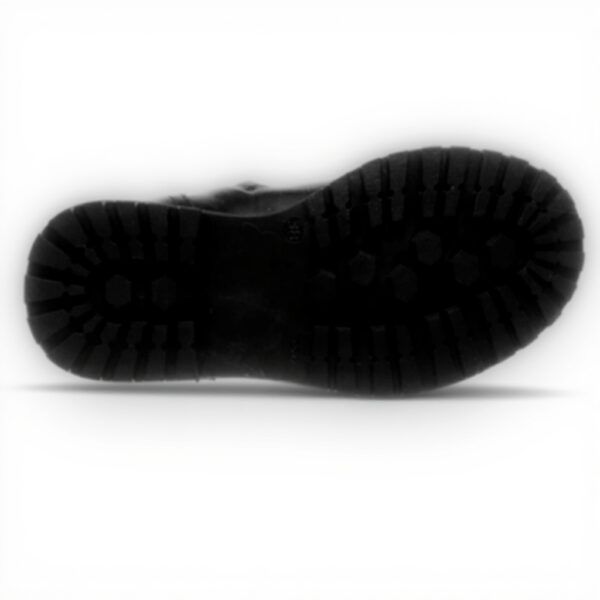 Botte fille Patrizia Pepe cuir respirant fermeture zippée