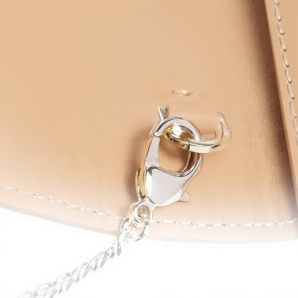Pochette Patrizia Pepe Femme Cuir Veau Beige Pompeï