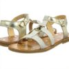Sandale Patrizia Pepe Femme Cuir Or PPJ71 Taille 37