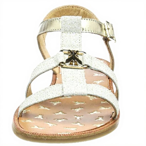 Sandale Patrizia Pepe Femme Cuir Or PPJ71 Taille 37