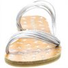 Sandale Patrizia Pepe Femme Cuir Argent Taille 36