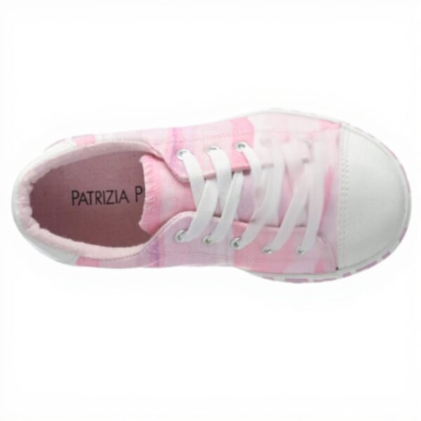 Baskets Patrizia Pepe Femme Gris Textile Respirant PPJ62