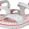 Sandale Patrizia Pepe Kids PPJ70 Blanc Fuxiafluo Cuir-6