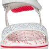 Sandale Patrizia Pepe Kids PPJ70 Blanc Fuxiafluo Cuir-1