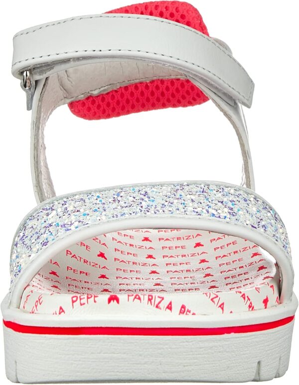 Sandale Patrizia Pepe Kids PPJ70 Blanc Fuxiafluo Cuir-1