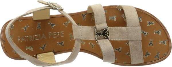 Sandale fille Patrizia Pepe PPJ71 cuir rose bonbon 31 EU-4